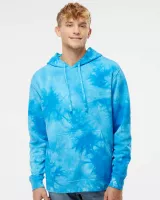 Independent Trading Co® Unisex Midweight Tie-Dyed Hooded Sweatshirt