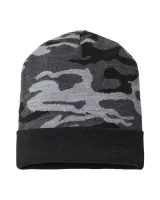 Cap America® USA-Made Camo Cuffed Beanie