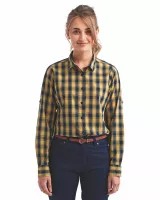 ARTISAN COLLECTION BY REPRIME Ladies' Mulligan Check Long-Sleeve Cotton Shirt