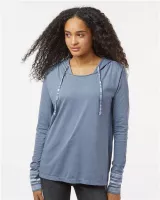 MV Sport® Women's Heathered Jersey Hooded Tunic