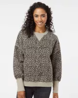 MV Sport® Women's Sueded Fleece Crewneck Sweatshirt