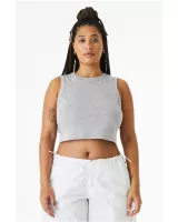 BELLA+CANVAS Ladies' Micro Rib Muscle Crop Tank