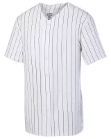 Augusta Youth Pin Stripe Baseball Jersey