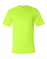 Bayside™ USA-Made 50/50 Short Sleeve T-Shirt w/Pocket