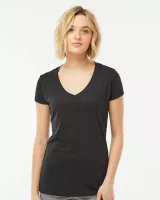 Tultex® Women's Poly-Rich V-Neck T-Shirt