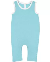 Rabbit Skins Infant Harborside Melange Tank Romper