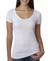 NEXT LEVEL APPAREL Ladies' Triblend Scoop