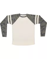 LAT Men's Gameday Mash-Up Long Sleeve Fine Jersey T-Shirt