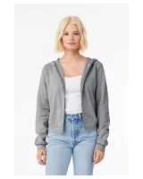 BELLA+CANVAS Ladies' Sponge Fleece Full-Zip Hooded Sweatshirt
