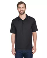 ULTRACLUB Men's Tall Cool & Dry Mesh Piqué Polo