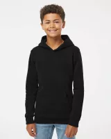 J. America - Youth Triblend Fleece Hooded Sweatshirt