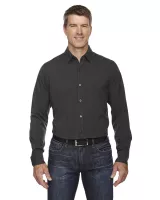 NORTH END SPORT BLUE Men's Mélange Performance Shirt