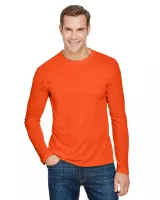 BAYSIDE Unisex USA Made Performance Long-Sleeve T-Shirt