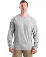 Berne Apparel Tall Performance Long-Sleeve Pocket T-Shirt