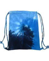 Tie-Dye Swirl Tie-Dyed Drawstring Bag