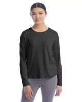 Champion Ladies' Cutout Long Sleeve T-Shirt