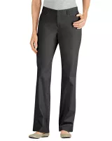 Williamson-Dickie Mfg Co Ladies' Curvy Fit Straight Leg Flat Front Pant