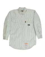 Berne Apparel Men's Flame-Resistant Down Plaid Work Shirt