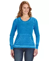 J AMERICA Ladies' Zen Thermal Long-Sleeve T-Shirt