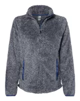 J AMERICA Ladies' Boundary Shag Full Zip