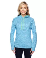 J AMERICA Ladies' Cosmic Contrast Fleece Hooded Sweatshirt