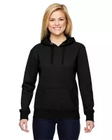 J AMERICA Ladies' Glitter French Terry Hooded Sweatshirt