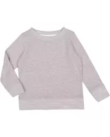 LAT Youth French Terry Long Sleeve Crewneck Sweatshirt