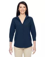 Harriton Ladies' Paradise Three-Quarter Sleeve Performance Shirt