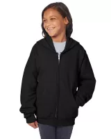 Hanes® Youth EcoSmart® Full-Zip Hooded Sweatshirt