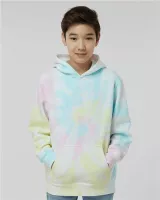 Independent Trading Co.® Youth Midweight Tie-Dyed Hooded Sweatshirt