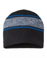 Cap America® USA-Made Variegated Striped Beanie