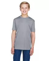 Team 365 Youth Sonic Heather Performance Short Sleeve T-Shirt