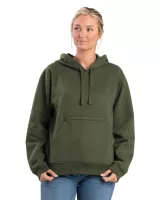 Berne Apparel Ladies' Heritage Zippered Pocket Hooded Pullover Sweatshirt