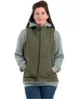 Berne Apparel Ladies' Sherpa-Lined Softstone Duck Vest