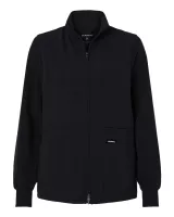 Jaanuu® Women's Ceri Essential Full-Zip 6-Pocket Scrub Jacket