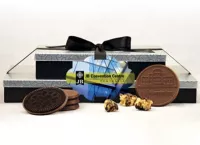 2-Piece Custom Chocolate Tower With TAG