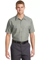 Red Kap® Short Sleeve Industrial Work Shirt.