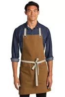 Port Authority® Canvas Full-Length Two-Pocket Apron