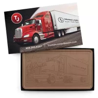 2lb Custom Chocolate Bar With Gift Packaging