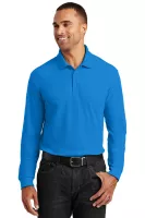 Port Authority® Long Sleeve Core Classic Pique Polo.