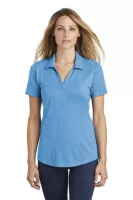 Sport-Tek ® Women's PosiCharge ® Tri-Blend Wicking Polo.