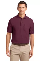 Port Authority® Silk Touch™ Polo with Pocket.