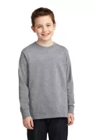 Port & Co™ Youth Long Sleeve Core Cotton Tee.