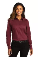 Port Authority® Women's Long Sleeve SuperPro React™Twill Shirt.