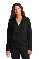Nike Women's Club Fleece Sleeve Swoosh Full-Zip Hoodie