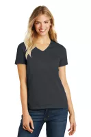 District® Women's Perfect Blend® CVC V-Neck Tee.