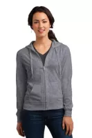 District® Women's Fitted Jersey Full-Zip Hoodie.