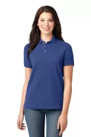 Port Authority® Women's Heavyweight Cotton Pique Polo.