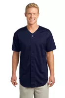Sport-Tek® PosiCharge® Tough Mesh Full-Button Jersey.
