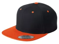 Sport-Tek® YP Classics® Flat Bill Snapback Cap.